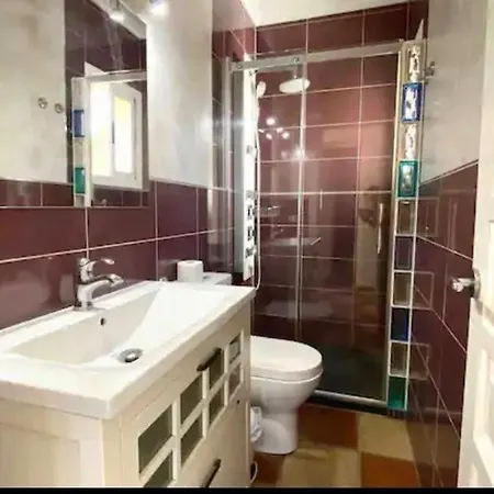 Privado 7 Min De La Playa Piscina Wifi Parking Aire Barbacoa Grupos Ferienhaus