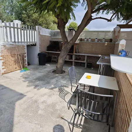 Ferienhaus Privado 7 Min De La Playa Piscina Wifi Parking Aire Barbacoa Grupos *
