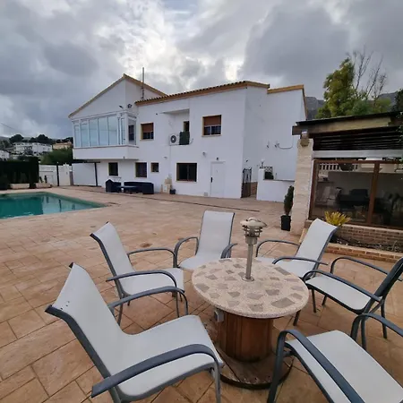 Ferienhaus Privado 7 Min De La Playa Piscina Wifi Parking Aire Barbacoa Grupos Calp
