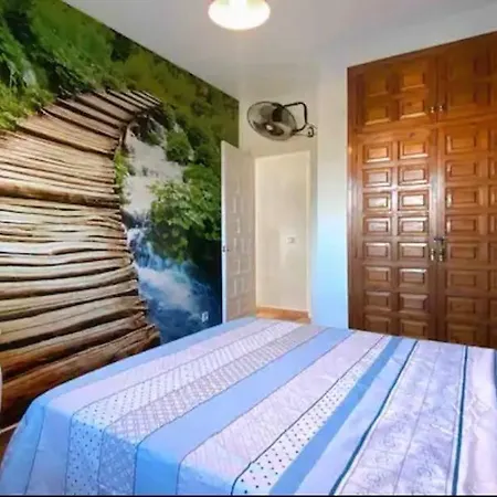 Ferienhaus Privado 7 Min De La Playa Piscina Wifi Parking Aire Barbacoa Grupos